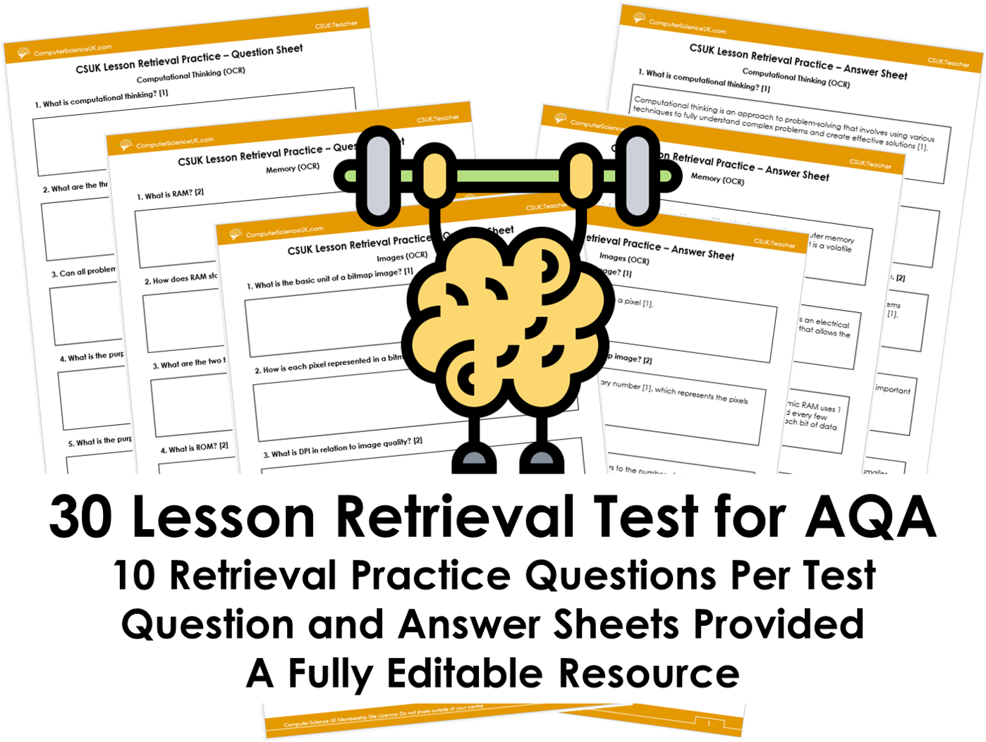 Retrieval Tests AQA