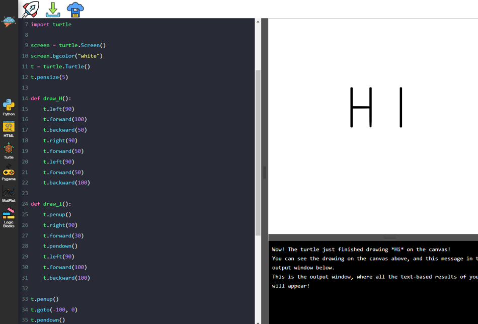 Exploring Python with Turtle Graphics - CSUK:Teacher